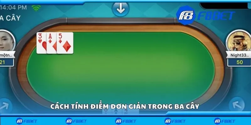 Cách tính điểm đơn giản trong ba cây